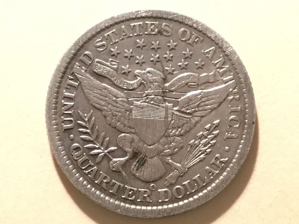 Thoughts-On-Grade/Value---Damaged-1900-O-Quarter